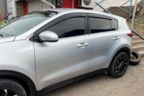 Kia Sportage 2015–2021 Vindavvisare för sidorutor (4 st, HIC) foto 8