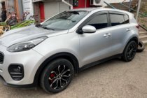 Kia Sportage 2015–2021 Vindavvisare för sidorutor (4 st, HIC) foto 6