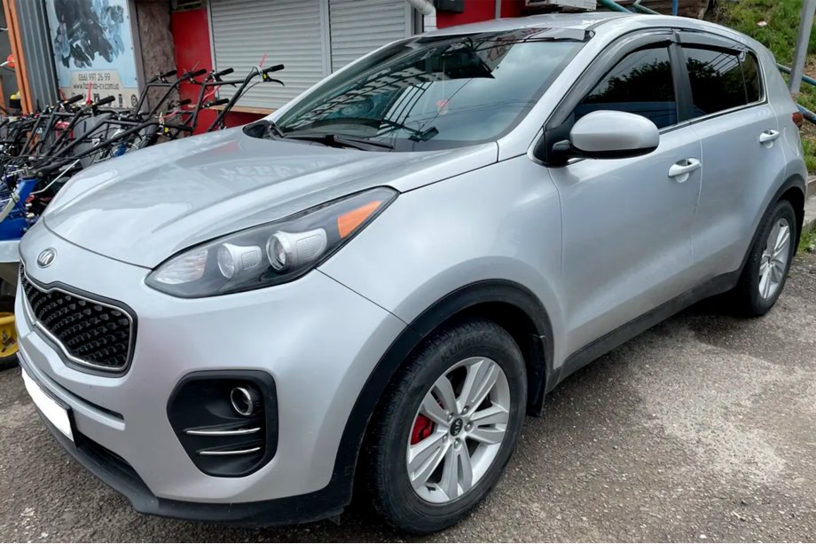 Kia Sportage 2015–2021 Vindavvisare för sidorutor (4 st, HIC) Image
