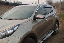 Kia Sportage 2015–2021 Vindavvisare med kromlist (4 st, HIC) foto 3