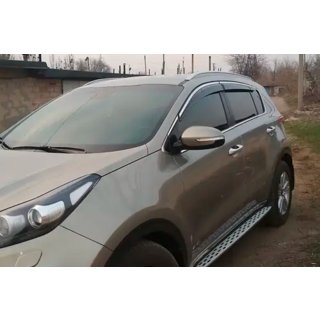 Vindavvisare med kromlist (4 st, HIC) Kia Sportage 2015–2021 foto 3