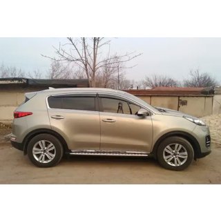 Vindavvisare med kromlist (4 st, HIC) Kia Sportage 2015–2021 foto 4