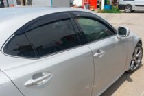 Lexus IS 2005–2013 Vindavvisare för sidorutor (4 st, HIC) foto 2
