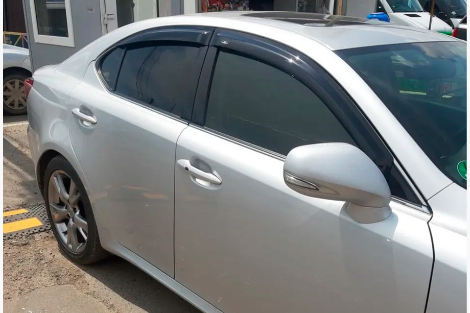 Lexus IS 2005–2013 Vindavvisare för sidorutor (4 st, HIC) Image
