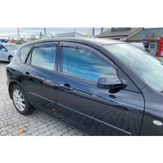 Vindavvisare för sidorutor HB (4 st, HIC) Mazda 3 2003–2009 foto 4