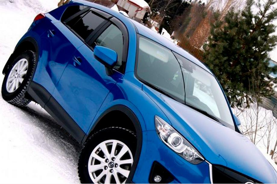 Mazda CX-5 2012–2017 Vindavvisare för sidorutor (4 st, HIC) Image