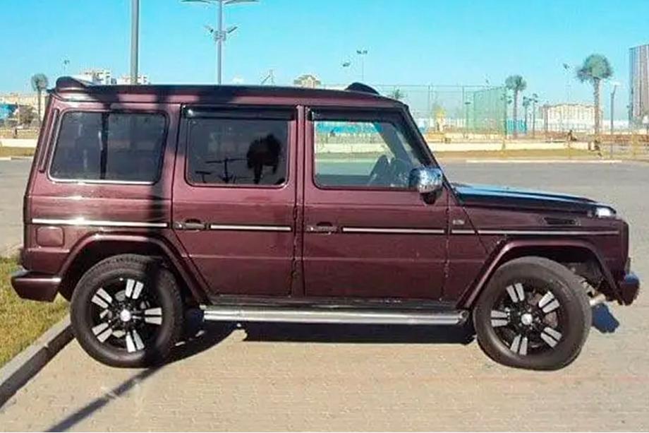 Mercedes G class W463 1990–2018 Vindavvisare för sidorutor (4 st, HIC) Image