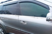 Mercedes GL class X164 2006–2012 Vindavvisare för sidorutor (4 st, HIC) foto 2
