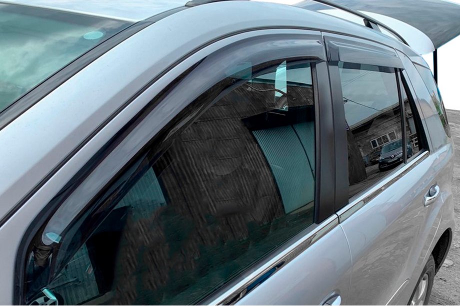 Mercedes ML W164 2005–2011 Vindavvisare för sidorutor (4 st, HIC) Foto 10