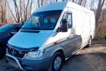 Mercedes Sprinter W901/902/903/904/905 1995–2006 Vindavvisare för sidorutor (2 st, HIC) foto 7