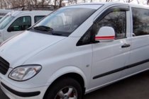 Mercedes Viano 2004–2014 Vindavvisare för sidorutor (2 st, HIC) foto 13