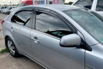 Mitsubishi Lancer X 2008– Vindavvisare för sidorutor (4 st, HIC) foto 4