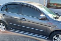 Mitsubishi Lancer X 2008– Vindavvisare för sidorutor (4 st, HIC) foto 7