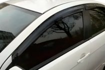 Mitsubishi Lancer X 2008– Vindavvisare för sidorutor (4 st, HIC) foto 9