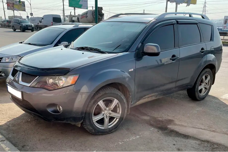 Mitsubishi Outlander 2006–2012 Vindavvisare för sidorutor (4 st, HIC) Image