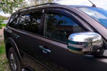 Mitsubishi Pajero Sport 2008–2015 Vindavvisare för sidorutor (4 st, HIC) foto 10