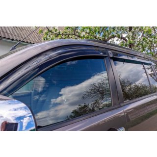 Vindavvisare för sidorutor (4 st, HIC) Mitsubishi Pajero Sport 2008–2015 foto 2