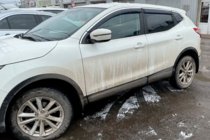Nissan Qashqai 2014–2021 Vindavvisare med kromlist (4 st, HIC) foto 5