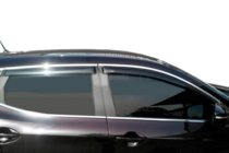 Nissan Qashqai 2014–2021 Vindavvisare med kromlist (4 st, HIC) foto 11
