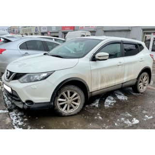 Vindavvisare med kromlist (4 st, HIC) Nissan Qashqai 2014–2021 foto 4
