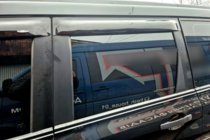 Nissan X-trail T30 2002–2007 Vindavvisare för sidorutor (4 st, HIC) foto 3
