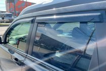 Nissan X-trail T31 2007–2014 Vindavvisare för sidorutor (4 st, HIC) foto 4
