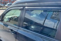 Nissan X-trail T31 2007–2014 Vindavvisare för sidorutor (4 st, HIC) foto 2