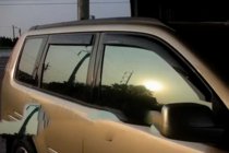 Nissan X-trail T31 2007–2014 Vindavvisare för sidorutor (4 st, HIC) foto 8