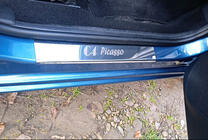Citroen C-4 Picasso 2006–2013 Instegslister Carmos (4 st, rostfritt stål) foto 1