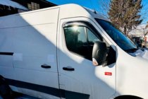 Renault Master 2011–2023 Vindavvisare för sidorutor (2 st, HIC) foto 11