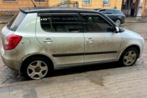 Skoda Fabia 2007–2014 Vindavvisare för sidorutor HB (4 st, HIC) foto 6