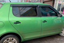 Skoda Fabia 2007–2014 Vindavvisare för sidorutor HB (4 st, HIC) foto 2