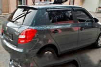 Skoda Fabia 2007–2014 Vindavvisare för sidorutor HB (4 st, HIC) foto 7