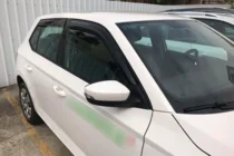 Skoda Fabia 2014–2021 Vindavvisare för sidorutor HB (4 st, HIC) foto 1