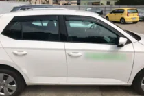 Skoda Fabia 2014–2021 Vindavvisare för sidorutor HB (4 st, HIC) foto 2