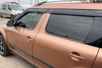 Skoda Yeti 2009–2017 Vindavvisare för sidorutor (4 st, HIC) foto 3