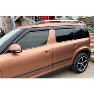 Vindavvisare för sidorutor (4 st, HIC) Skoda Yeti 2009–2017 foto 1