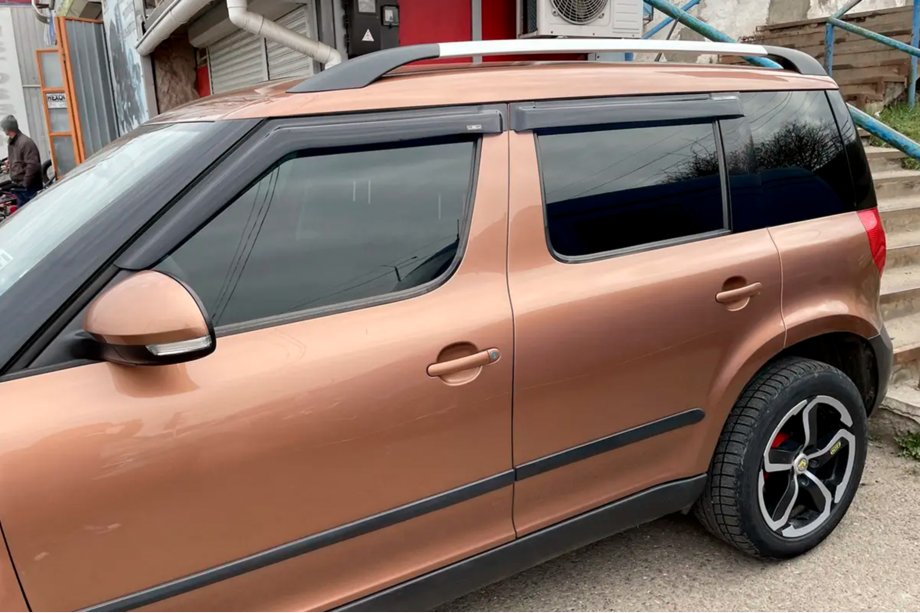 Skoda Yeti 2009–2017 Vindavvisare för sidorutor (4 st, HIC) Image