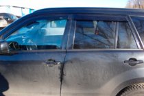 Suzuki Grand Vitara 2005–2017 Vindavvisare för sidorutor (4 st, HIC) foto 13
