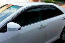 Toyota Avensis 2009–2018 Vindavvisare med kromlist SD (4 st, HIC) foto 1