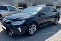 Toyota Camry 2011–2017 Vindavvisare för sidofönster med kromlist (2011-2017 EU / 2011-2014 USA, 4 st, HIC) foto 1