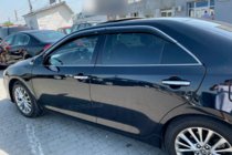 Toyota Camry 2011–2017 Vindavvisare för sidofönster med kromlist (2011-2017 EU / 2011-2014 USA, 4 st, HIC) foto 3