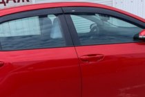 Toyota Corolla 2013–2019 Vindavvisare för sidorutor (4 st, HIC) foto 2