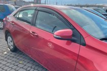 Toyota Corolla 2013–2019 Vindavvisare för sidorutor (4 st, HIC) foto 11