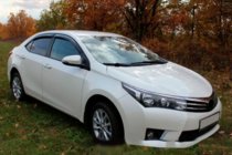 Toyota Corolla 2013–2019 Vindavvisare för sidorutor (4 st, HIC) foto 5