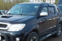 Toyota Hilux 2006–2015 Vindavvisare för sidorutor (4 st, HIC) foto 3