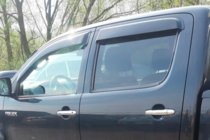 Toyota Hilux 2006–2015 Vindavvisare för sidorutor (4 st, HIC) foto 2