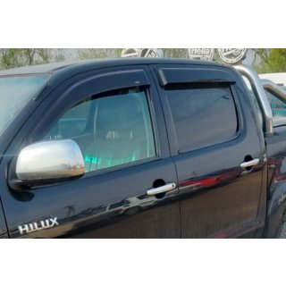 Vindavvisare för sidorutor (4 st, HIC) Toyota Hilux 2006–2015 foto 1
