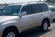 Toyota Land Cruiser 100 1998–2007 Vindavvisare för sidorutor (4 st, HIC) foto 5