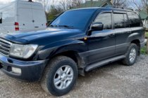 Toyota Land Cruiser 100 1998–2007 Vindavvisare för sidorutor (4 st, HIC) foto 2